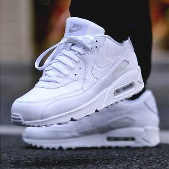 Nike Air Max 90 White/White NIB - Picture 2 of 6